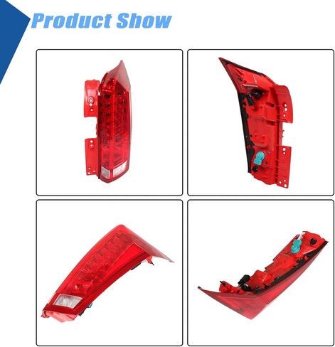 Passenger Right Side Replacement for SRX 2010-2016 RH Rear Tail Lamp Brake Light Red Lens 22774015 GM2801255 in Saudi Arabia