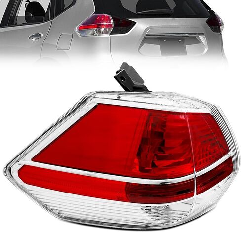 Outer Tail Lights Assembly Fit For 2014-2016 Nissan Rogue 2014 2015 2016 14 15 16 Nissan Rogue Rear Brake Lamp Left And Right Side Right Side in Kuwait