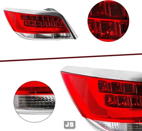 JSBOYAT Tail Light Assembly for 2010-2013 Buick Lacrosse & Allure Outer LED Rear Taillight OE Direct Replacement Brake Tail Lamp LH (Left Driver Side) in Saudi Arabia