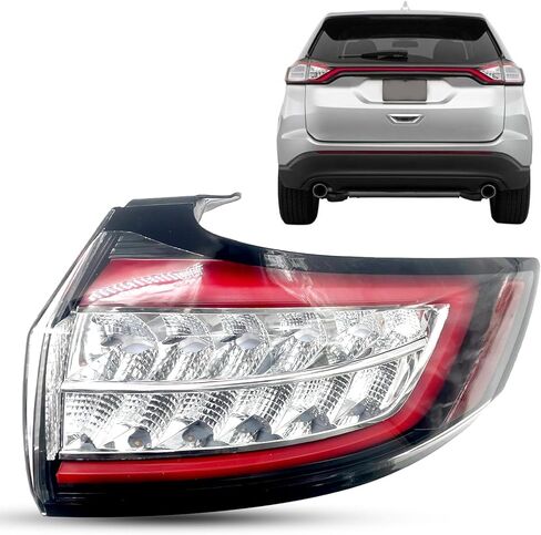 HT4Z-13405-D مجموعة ضوء الذيل متوافقة مع 2015 2015 2017 2017 فورد إيدج تيتانيوم/الرياضة مصباح الذيل المصباح الخلفي جانب الركاب يمينًا #FO2801243 in Kuwait