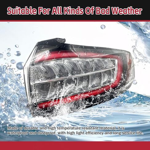 HT4Z-13405-D مجموعة ضوء الذيل متوافقة مع 2015 2015 2017 2017 فورد إيدج تيتانيوم/الرياضة مصباح الذيل المصباح الخلفي جانب الركاب يمينًا #FO2801243 in Kuwait