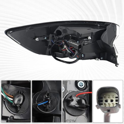 LED Outer Tail Light Rear Lamp Assembly Compatible with 2020-2022 Ford Escape Right Passenger Side LJ6Z-13404-E in Kuwait