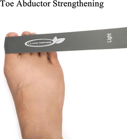Toe Bands, Mini Latex Bands for Exercise & Stretch,Toe, Foot, and Ankle Strengthening 4-Pack, (Blue) in Saudi Arabia