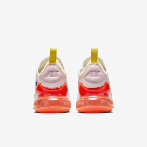 Nike Air Max 270 Women's Shoes (HQ3421-100, White/Bicoastal/Phantom/Vintage Green) Size 7.5 in Saudi Arabia