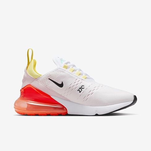 Nike Air Max 270 Women's Shoes (HQ3421-100, White/Bicoastal/Phantom/Vintage Green) Size 7.5 in Saudi Arabia
