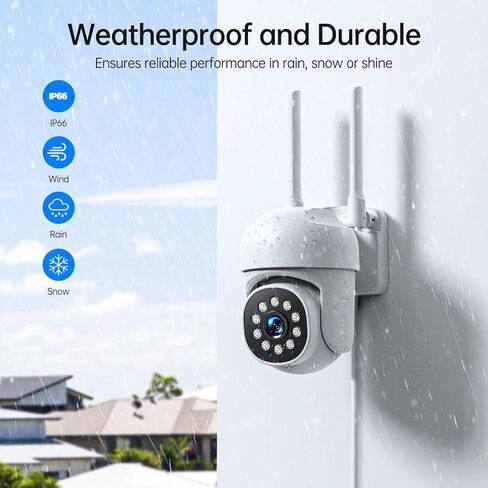 Camcamp Cameras for Home Security, 2-Way Audio Wireless Security Camera System, 1080P 4 Cam-Kit with 500GB HDD, Auto Tracking Color Night Vision 10CH Motion Detection Surveillance Security Camera in Saudi Arabia