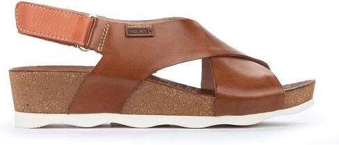 PIKOLINOS Women's Mahon W9E-0912 Wedge Sandal, Black, 10.5-11 in Kuwait