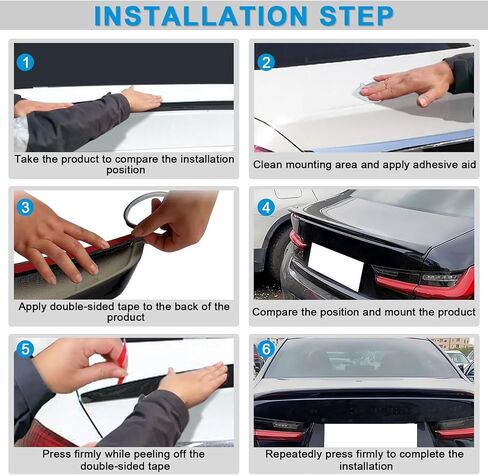 G20 Trunk Spoiler ، SPOVECTIONDER TAIL TAIL BEAD CAR الأسود اللامع ، مفسد جناح PSM على طراز PSM لعام 2019-2024 BMW G20 3 Series 330i M340i و G80 M3 All Models 2020 2022 2023 2023 in Kuwait