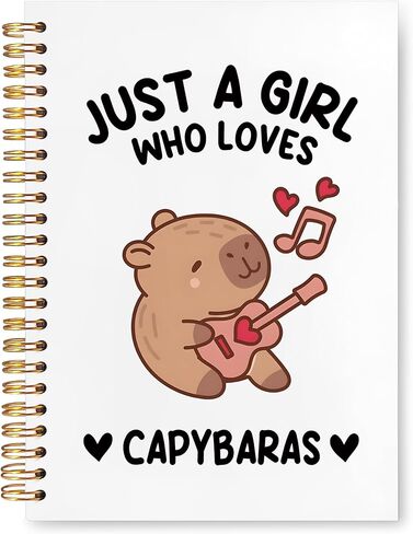 Giraffe Gifts Notebook Journal, Just a Girl Who Loves Giraffes Cute Notebooks for Note Taking, Cute Hardcover Spiral Journal 5.5x8.3 Inch in Kuwait