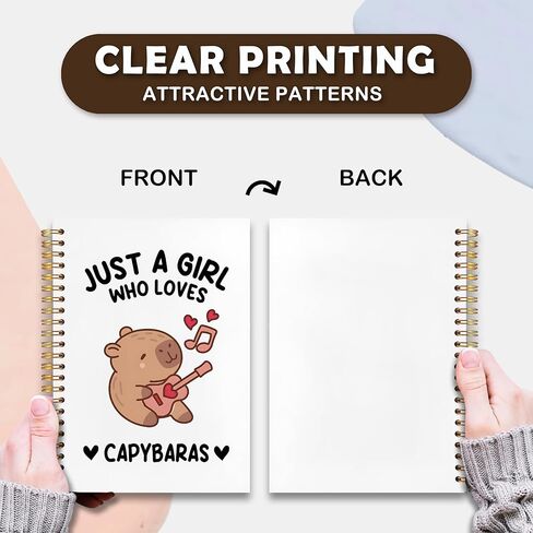 Giraffe Gifts Notebook Journal, Just a Girl Who Loves Giraffes Cute Notebooks for Note Taking, Cute Hardcover Spiral Journal 5.5x8.3 Inch in Kuwait