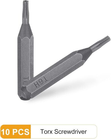 Harfington 10pcs T8H Torx screwdriver بت 5/32 in Kuwait