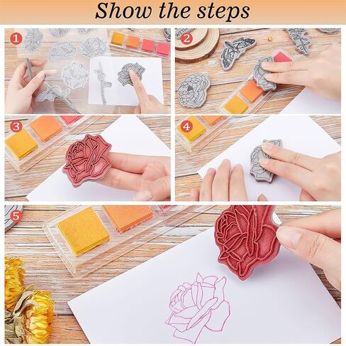 GLOBLELAND Vintage Crow Books Cling Rubber Stamp 7.09x8.66inch Retro Skull Hourglass EVA Cling Stamps Oil Lamp Rubber Stamp for Card Making Photo Album Decor Decoration DIY Scrapbooking in Kuwait