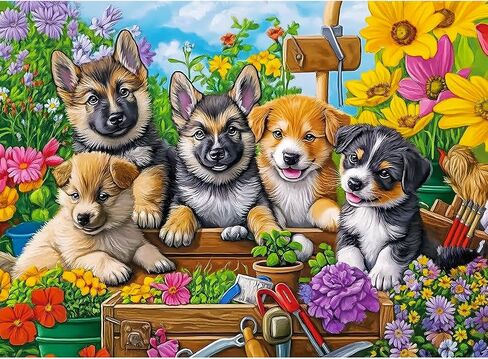 300 Piece Puzzles for Adults,Lakeside Camping Puzzle for Adults Teens,Large Piece Fun Jigsaw Puzzle for Kids Ages 8-10 10-12,Glossy & Sturdy Pieces,Challenging Family Game Great Gift Idea,20.5 x 15 in in Saudi Arabia
