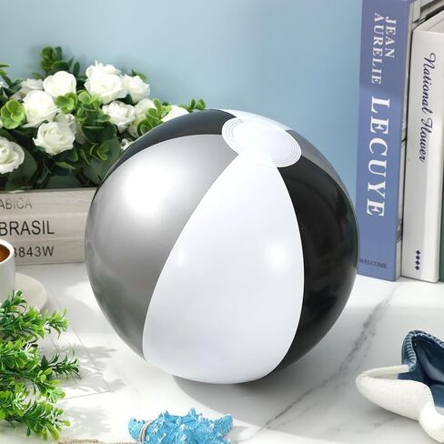 Whaline 3Pcs Inflatable Beach Ball Round Pool PVC Balls Cute Game Toys for Summer Hawaiian Tropical Theme Beach Party Decor in Saudi Arabia