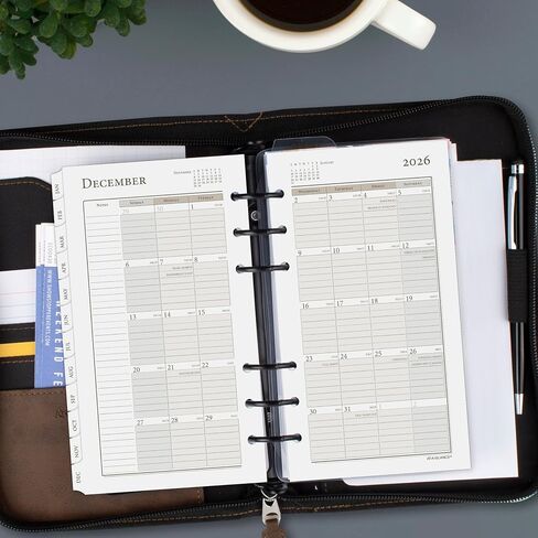 AT-A-GLANCE 2026 Planner Refill, Weekly, 8.5" x 11", Folio Size 5, Loose-Leaf (491-285-26) in Saudi Arabia