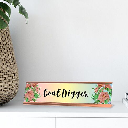 I'd Rather Be Golfing Designer Series Desk Sign, Novelty Nameplate (2 x 8") in Saudi Arabia