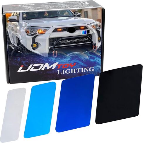iJDMTOY 13-Inch Classic Retro Style Four-Wave Stripe Decal Sticker Compatible with Toyota/Lexus Exterior or Interior Decoration Grille Fender Hood Side Skirt Bumper Side Mirror Dashboard, etc in Saudi Arabia