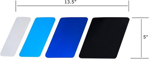 iJDMTOY 13-Inch Classic Retro Style Four-Wave Stripe Decal Sticker Compatible with Toyota/Lexus Exterior or Interior Decoration Grille Fender Hood Side Skirt Bumper Side Mirror Dashboard, etc in Saudi Arabia