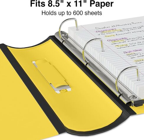 Staples 895621 أفضل مائل 3 بوصة D 3 حلقات الرابط الأرجواني (20246) in Kuwait