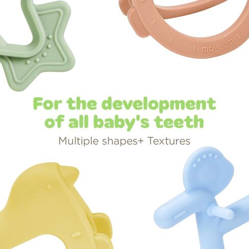 لعبة Elephant Teether - 100 ٪ من السيليكون ، ونوع يمكن ارتداؤها ، لعبة مضغ الأطفال ، هدية الطفل للولودات حديثي الولادة ، لعبة البولي Roly ، ألعاب تسنين السيليكون للرضع والطفل ، نوع سوار ، حزمة من 1 (طبيعي) in Kuwait