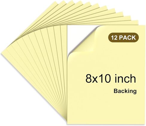 12 حزمة عصي التثبيت على لوحة 11 × 14 بوصة للغرزة المتقاطعة ، ودعم إطار الصور والحرف اليدوية in Kuwait