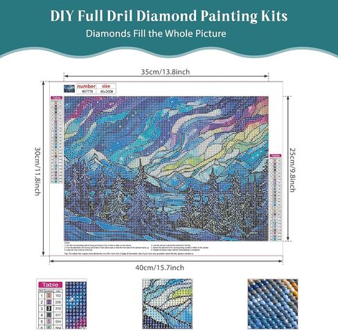 HEIBAGO Stairway Heaven Diamond Painting Kits for Adults, 5D DIY Sun Diamond Art Kits with Full Drill Gems, Premium Diamond Dots Set for Relaxation and Stunning Home Decor, 12x16 inch Canvas in Saudi Arabia