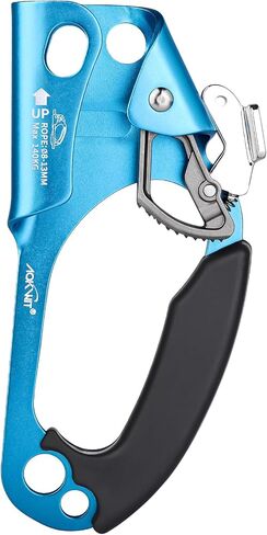 Hand Ascender for Outdoor Rock Climbing Ascender Strong Rappelling Gear for 8-13mm Rope Climbing Equipment for Tree Climbing Mountaineering Caving Adventures (Right Hand) in Saudi Arabia