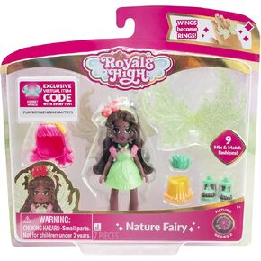 Royale High 3" Light Fairy Fashion Doll - 1 Figure with 9 Fashion Accessories - Virtual Item Code Included - Series 2 - Ages 5+ in Kuwait