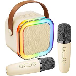 KTV Machine for Kids， High Sound Quality with Easy Connectivity (Pink - 1 Mic) in Kuwait