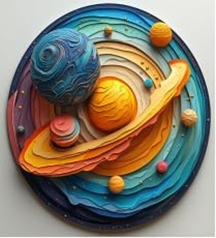 Wooden Puzzles for Adults, Solar System Planet Wooden Jigsaw Puzzles, Unique Shape Adult Puzzles, Irregular Wood Creative Gift for Adults and Kids Family Game(11.1 * 11.2 in-200pcs) in Saudi Arabia