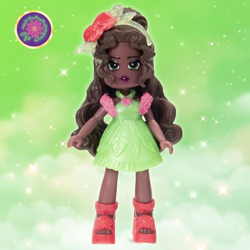 Royale High 3" Light Fairy Fashion Doll - 1 Figure with 9 Fashion Accessories - Virtual Item Code Included - Series 2 - Ages 5+ in Kuwait
