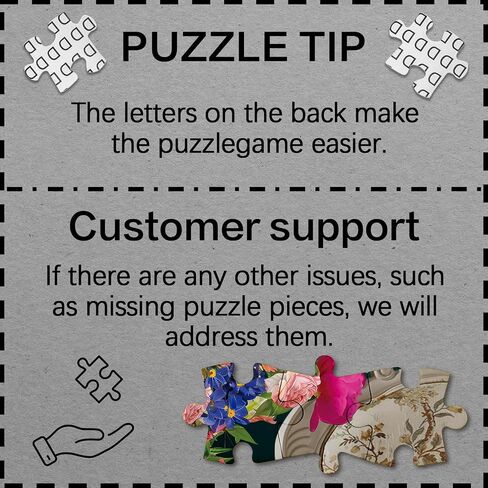 Larkipuzz Spring Stitch Vintage Sewing Machine Puzzles for Adults 1000 Pieces, Bird Vase Jigsaw Puzzles, Hard Difficult Funny Challenging Book Flower Puzzle in Saudi Arabia