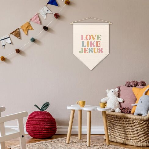 Wildflower Nursery Decor, Boho Poster Hanger Frame, Little Wildflower Hanging Pennant Flag Banner, Birthday Christmas for Baby Girl Kids, Girls Room Decor, Floral Canvas Wall Art for Bedroom Playroom in Saudi Arabia