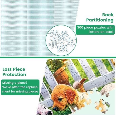 300 Piece Puzzle for Adults,Beautiful Spring House Puzzle for Adults Kids Seniors,Large Piece Landscape Animals Puzzles for Kids Ages 8-10 10-12,Challenging Puzzles Perfect for Game Nights,20.5*15 In in Saudi Arabia