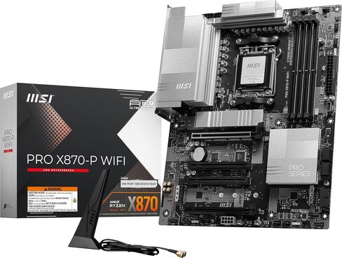 MSI MEG X870E GODLIKE, E-ATX - Supports AMD Ryzen 9000/8000/7000 Processors, AM5 - Dynamic Dashboard III, EZ Slide M.2, 110A SPS, DDR5 Memory (9000+ MT/s OC), M.2 & PCIe 5.0, USB4, Wi-Fi 7, 10G LAN in Saudi Arabia
