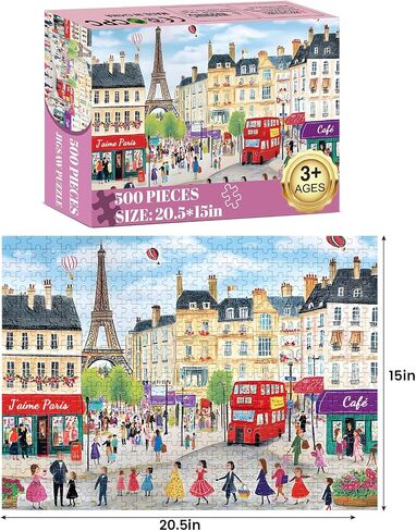 Jigsaw Puzzles 500 Pieces for Adults Farm Puzzles 500 Pieces Adult Puzzles Games Family Challenging Game Great Gift Idea 20.5x15IN in Saudi Arabia