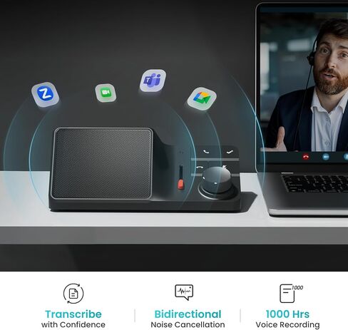 H1 11-in-1 USB C Docking Station مع مسجل صوت AI ، النسخ التلقائي والتلخيص ، HDMI 4K@60Hz ، 118W PD ، 2.5GBPS ETTERNET ، 10GBPS نقل البيانات السريعة ، SD/MICRO SD 4.0 CARD in Kuwait