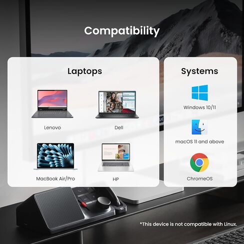 H1 11-in-1 USB C Docking Station مع مسجل صوت AI ، النسخ التلقائي والتلخيص ، HDMI 4K@60Hz ، 118W PD ، 2.5GBPS ETTERNET ، 10GBPS نقل البيانات السريعة ، SD/MICRO SD 4.0 CARD in Kuwait