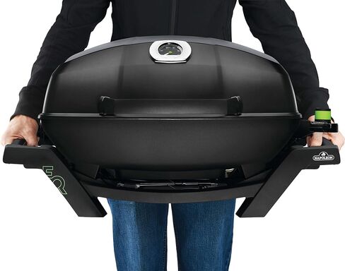 Napoleon - TravelQ Pro285x Propane Gas Grill مع عربة مقص ، أسود ، شعلان ، لذيل ، التخييم ، والمساحات الخارجية الصغيرة in Kuwait