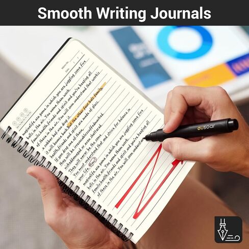 EUSOAR Spiral Ruled Notebook, A5 3packs 5.5"X8.3" 120 Pages Lined Travel Writing Notebooks Journal, Memo Notepad Sketchbook, Office Business Subject Diary Ruled Spiral Book Journal-Coffee Cover in Saudi Arabia