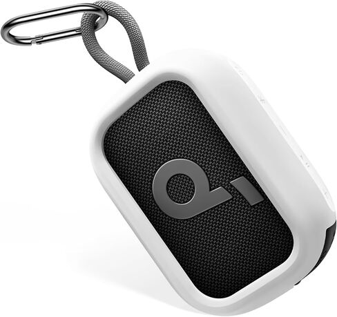 Geiomoo Soft Silicone Case for Anker Soundcore Select 4 Go Speaker, Protective Portable Scratch Shock Resistant Cover (Black) in Kuwait