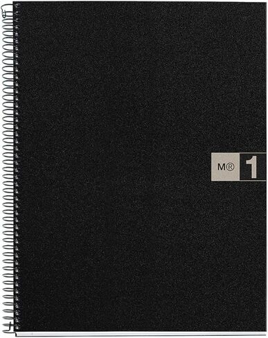 Miquelrius Single Subject Spiral Notebook, College Ruled, Red, 80 Sheets (8.5" x 11") in Saudi Arabia