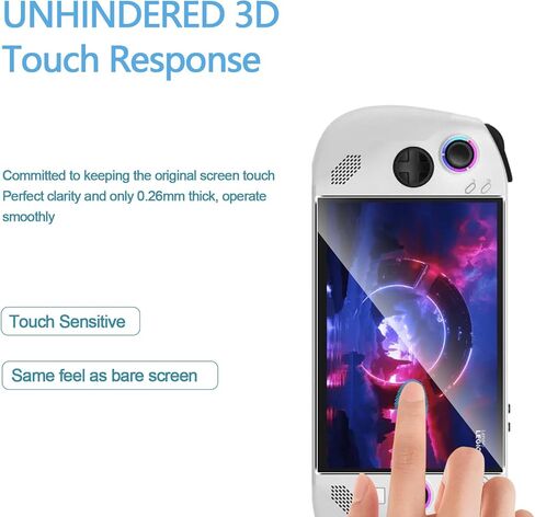 3-Pack Screen Protector Compatible with Nintendo（Switch 2） 2025 7.9 Inch Tempered Glass.Anti-Breakage.Anti-Scratch No Bubbles 9H Hardness Ultimate Protection in Kuwait