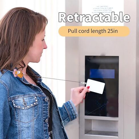 Dog Badge Reel, Easily Distracted by Dogs Badge Reels Retractable, Name Badge Holder Reel ID Clip, Cute Animal Pediatric Decorative for Doctors Nurses Office Worker Social Worker Teacher Dog Lover in Kuwait