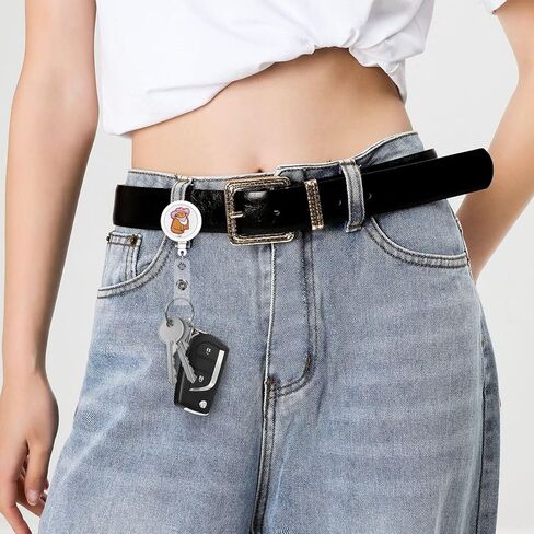 Dog Badge Reel, Easily Distracted by Dogs Badge Reels Retractable, Name Badge Holder Reel ID Clip, Cute Animal Pediatric Decorative for Doctors Nurses Office Worker Social Worker Teacher Dog Lover in Kuwait