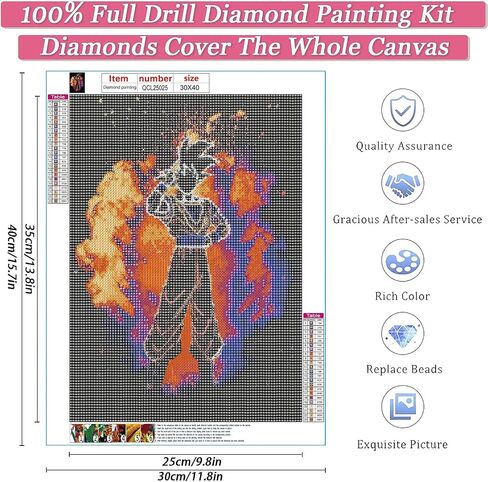 Diamond Painting Kits for Adults, 4 Pack of Cartoon Animal 5D Diamond Art Painting by Numbers Kits,DIY Diamond Art Kits,Full Round Drill Diamond Painting Kit for Adults for Home Wall Decor,12x12 inch in Saudi Arabia