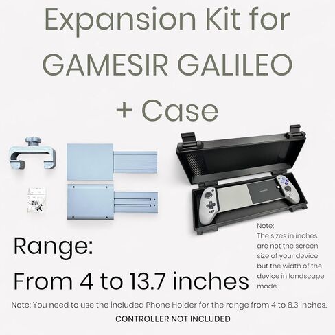 مجموعة التوسع لـ Gamesir G8 Galileo Controller للأجهزة اللوحية - (المدى الموسع من 4 إلى 13.7 بوصة) هذه ليست وحدة تحكم ؛ إنها مجرد مجموعة توسع يجب تثبيتها من قبلك in Kuwait