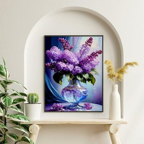 Ekuxom Diamond Art Painting Kits for Adults, Cow Diamond Art Kits for Adults Beginner, Highland Cow Diamond Painting Full Round Gem Art Paint by Diamond Wall Decor 14x14 in in Saudi Arabia