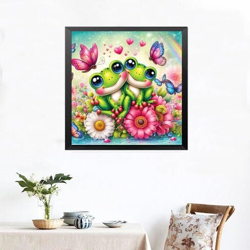Ekuxom Diamond Art Painting Kits for Adults, Cow Diamond Art Kits for Adults Beginner, Highland Cow Diamond Painting Full Round Gem Art Paint by Diamond Wall Decor 14x14 in in Saudi Arabia