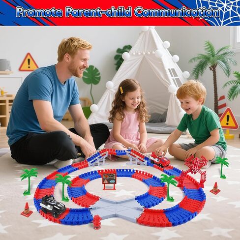 ألعاب السيارات للطفل 4-6 ، 194 PCS سباق سيارة للسيارات للأطفال الذين تتراوح أعمارهم بين 4-8 ، Monster Truck 2+ سنة أعياد الميلاد ، لعبة صغيرة للسيارات in Saudi Arabia